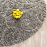 Safavieh Florida Shag Power Loomed Polypropylene Pile Shag Rug SG455-8013-9SQ