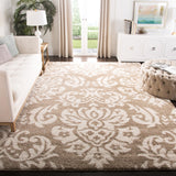 Safavieh Florida Shag Power Loomed Polypropylene Pile Shag Rug SG460-1311-4R