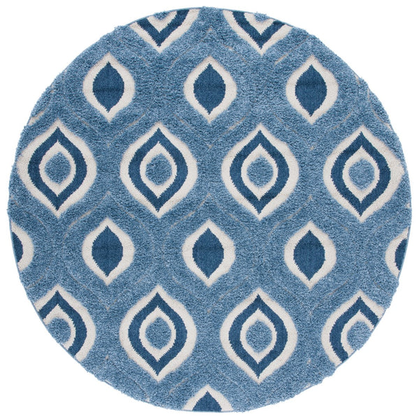 Safavieh Florida Shag Power Loomed Polypropylene Pile Shag Rug SG461-6012-9