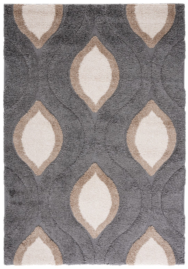 Safavieh Florida Shag Power Loomed Polypropylene Pile Shag Rug SG461-8012-9