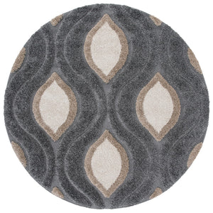 Safavieh Florida Shag Power Loomed Polypropylene Pile Shag Rug SG461-8012-9