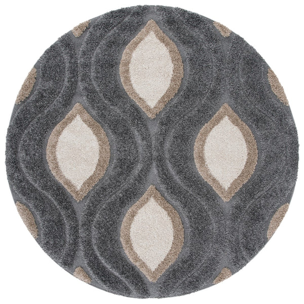 Safavieh Florida Shag Power Loomed Polypropylene Pile Shag Rug SG461-8012-9