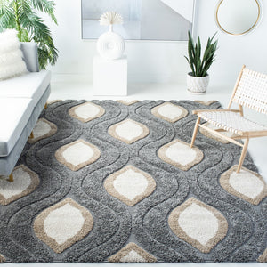 Safavieh Florida Shag Power Loomed Polypropylene Pile Shag Rug SG461-8012-9