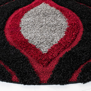 Safavieh Florida Shag Power Loomed Polypropylene Pile Shag Rug SG461-9040-7SQ