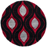 Safavieh Florida Shag Power Loomed Polypropylene Pile Shag Rug SG461-9040-7SQ