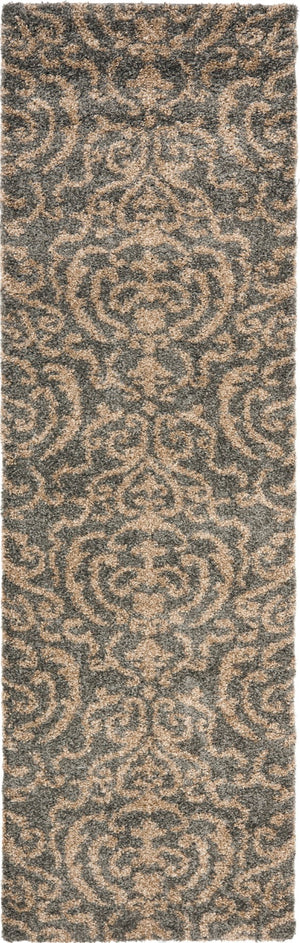 Safavieh Florida Shag Power Loomed Polypropylene Pile Shag Rug SG462-8013-4R