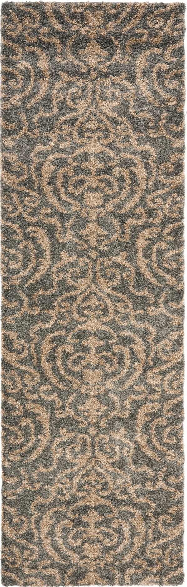 Safavieh Florida Shag Power Loomed Polypropylene Pile Shag Rug SG462-8013-4R