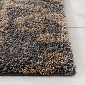 Safavieh Florida Shag Power Loomed Polypropylene Pile Shag Rug SG462-8013-4R