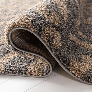 Safavieh Florida Shag Power Loomed Polypropylene Pile Shag Rug SG462-8013-4R