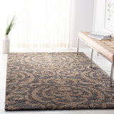 Safavieh Florida Shag Power Loomed Polypropylene Pile Shag Rug SG462-8013-4R