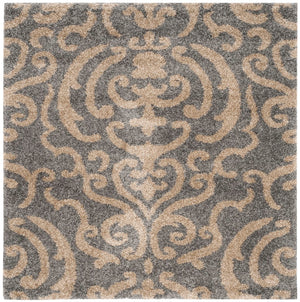 Safavieh Florida Shag Power Loomed Polypropylene Pile Shag Rug SG462-8013-4R