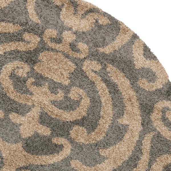 Safavieh Florida Shag Power Loomed Polypropylene Pile Shag Rug SG462-8013-4R
