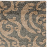 Safavieh Florida Shag Power Loomed Polypropylene Pile Shag Rug SG462-8013-4R