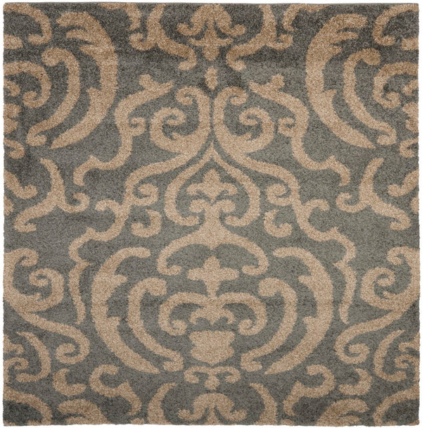 Safavieh Florida Shag Power Loomed Polypropylene Pile Shag Rug SG462-8013-4R