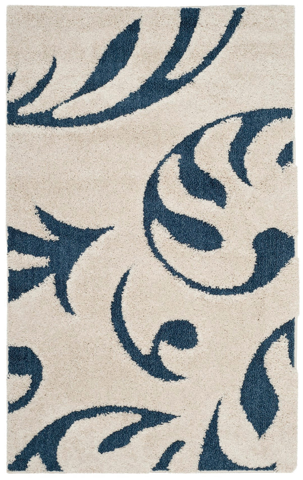 Safavieh Florida Shag 468 Power Loomed Polypropylene Pile Shag Rug SG468-1165-3