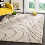 Safavieh Florida Shag 471 Power Loomed Polypropylene Pile Shag Rug SG471-1113-9SQ