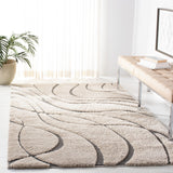 Safavieh Florida Shag 471 Power Loomed Polypropylene Pile Shag Rug SG471-1180-9SQ