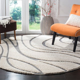 Safavieh Florida Shag 471 Power Loomed Polypropylene Pile Shag Rug SG471-1180-9SQ