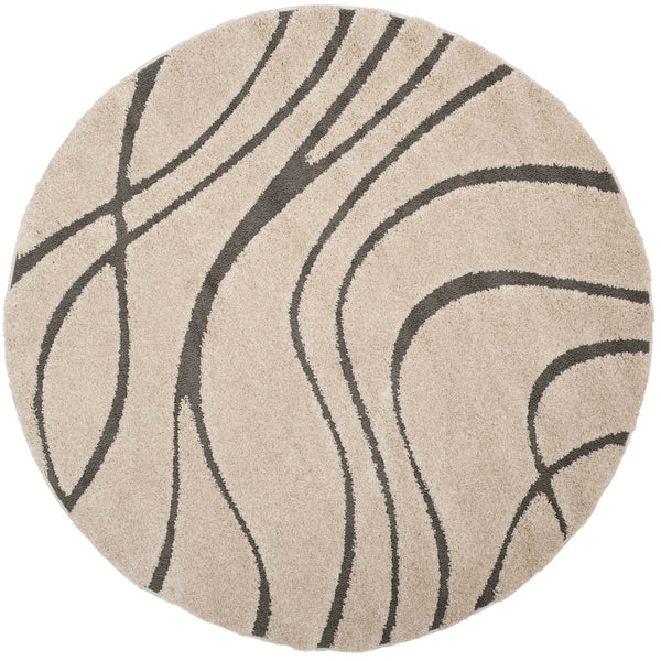 Safavieh Florida Shag 471 Power Loomed Polypropylene Pile Shag Rug SG471-1180-9SQ