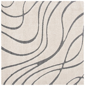 Safavieh Florida Shag 471 Power Loomed Polypropylene Pile Shag Rug SG471-1180-8SQ