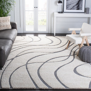 Safavieh Florida Shag 471 Power Loomed Polypropylene Pile Shag Rug SG471-1180-8SQ