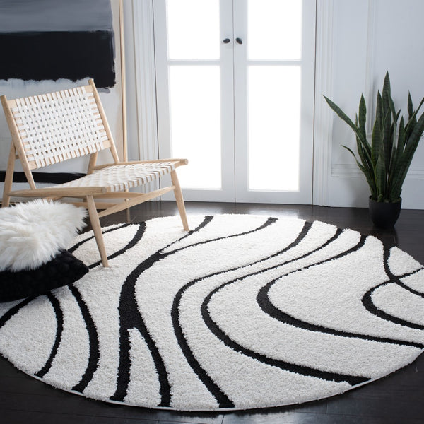 Safavieh Florida Shag 471 Power Loomed Polypropylene Pile Shag Rug SG471-1290-5SQ