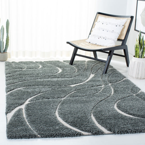 Safavieh Florida Shag 471 Power Loomed Polypropylene Pile Shag Rug SG471-5112-9
