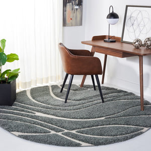 Safavieh Florida Shag 471 Power Loomed Polypropylene Pile Shag Rug SG471-5112-9