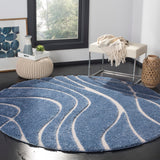 Safavieh Florida Shag 471 Power Loomed Polypropylene Pile Shag Rug SG471-6011-10