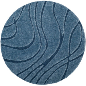 Safavieh Florida Shag 471 Power Loomed Polypropylene Pile Shag Rug SG471-6065-8SQ