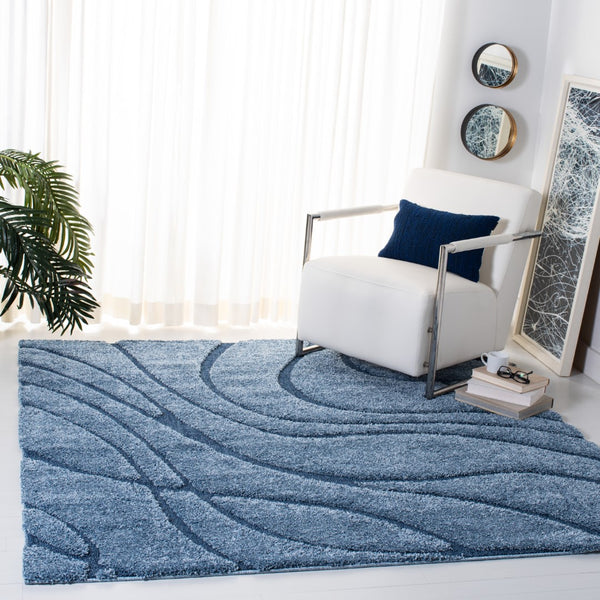 Safavieh Florida Shag 471 Power Loomed Polypropylene Pile Shag Rug SG471-6065-5SQ