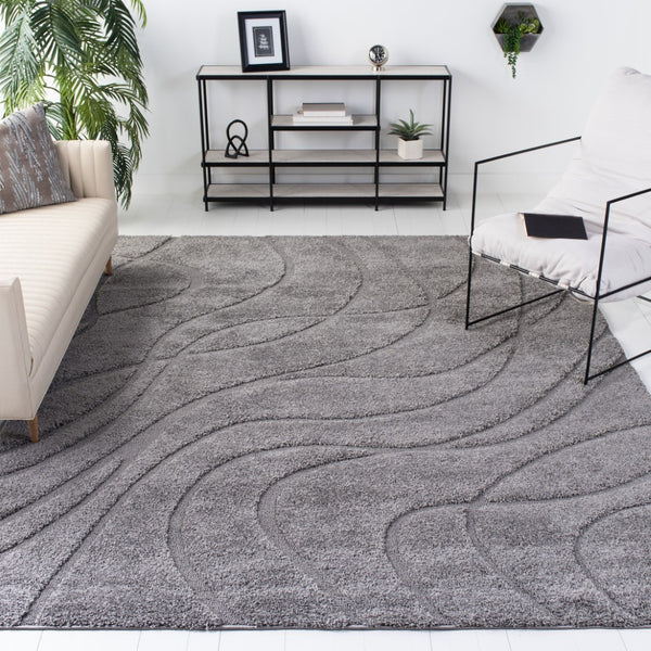 Safavieh Florida Shag 471 Power Loomed Polypropylene Pile Shag Rug SG471-8080-8SQ