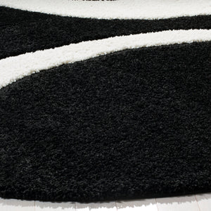 Safavieh Florida Shag 474 Power Loomed Polypropylene Pile Shag Rug SG474-9012-4R