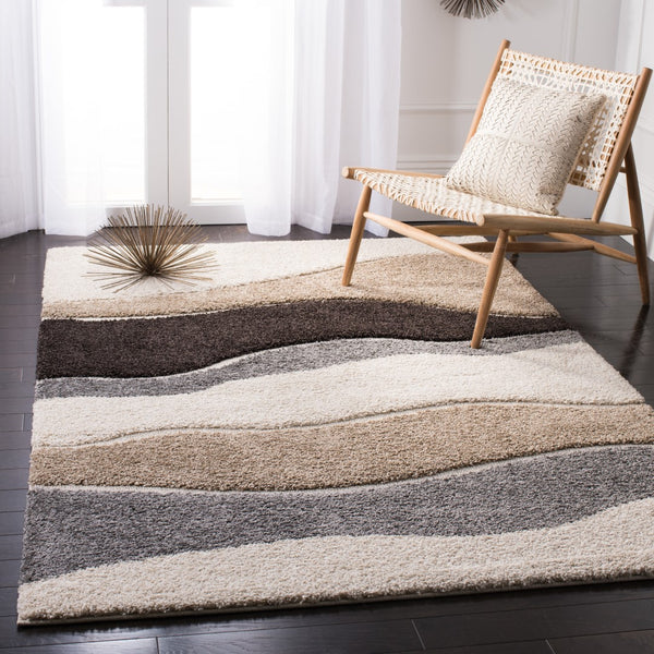 Safavieh Florida Shag 475 Power Loomed Polypropylene Pile Shag Rug SG475-1180-4