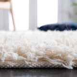 Safavieh Carmel Shag Hand Woven 80% Wool and 20% Cotton Rug SG731A-4R