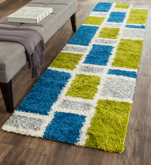 Safavieh Art Shag Power Loomed Polypropylene Pile Rug SG911-6552-4