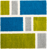 Safavieh Art Shag Power Loomed Polypropylene Pile Rug SG911-6552-5SQ