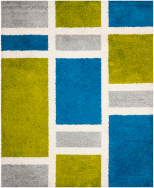 Safavieh Art Shag Power Loomed Polypropylene Pile Rug SG911-6552-4