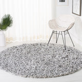 Safavieh Rio Shag Hand Loomed 55% POLYESTER/45% COTTON Shag & Flokati Rug SG960F-4