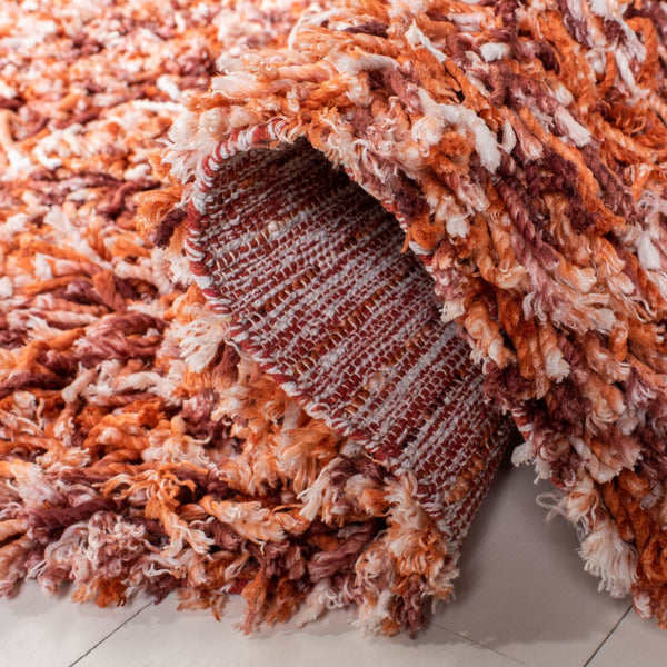 Safavieh Rio Shag Hand Loomed 55% POLYESTER/45% COTTON Shag & Flokati Rug SG960P-4