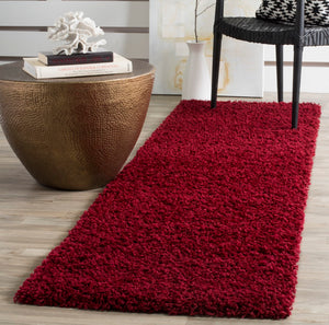 Safavieh Athens Shag 119 Flat Weave Polypropylene Shag & Flokati Rug SGA119R-3