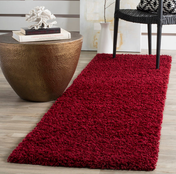 Safavieh Athens Shag 119 Flat Weave Polypropylene Shag & Flokati Rug SGA119R-3