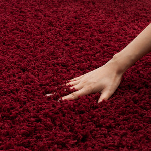 Safavieh Athens Shag 119 Flat Weave Polypropylene Shag & Flokati Rug SGA119R-3