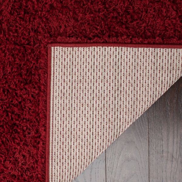 Safavieh Athens Shag 119 Flat Weave Polypropylene Shag & Flokati Rug SGA119R-3