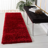 Safavieh Charlotte Shag Flat Weave 50% Polypropylene/50% Polyester Shag & Flokati Rug SGC720R-28