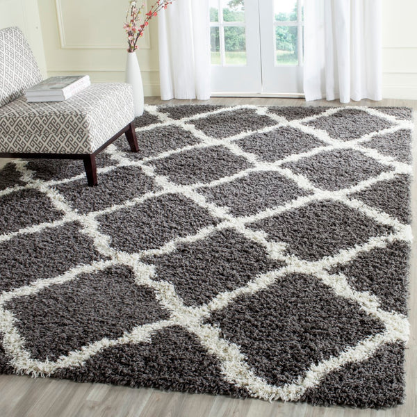 Safavieh Dallas Shag 257 Flat Weave Polypropylene Shag & Flokati Rug SGD257A-4