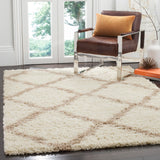 Safavieh Dallas Shag 257 Flat Weave Polypropylene Shag & Flokati Rug SGD257B-8SQ