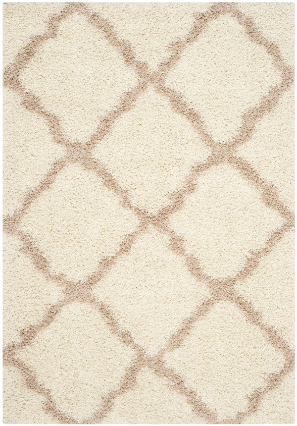 Safavieh Dallas Shag 257 Flat Weave Polypropylene Shag & Flokati Rug SGD257B-8SQ