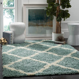 Safavieh Dallas Shag 257 Flat Weave Polypropylene Shag & Flokati Rug SGD257C-4