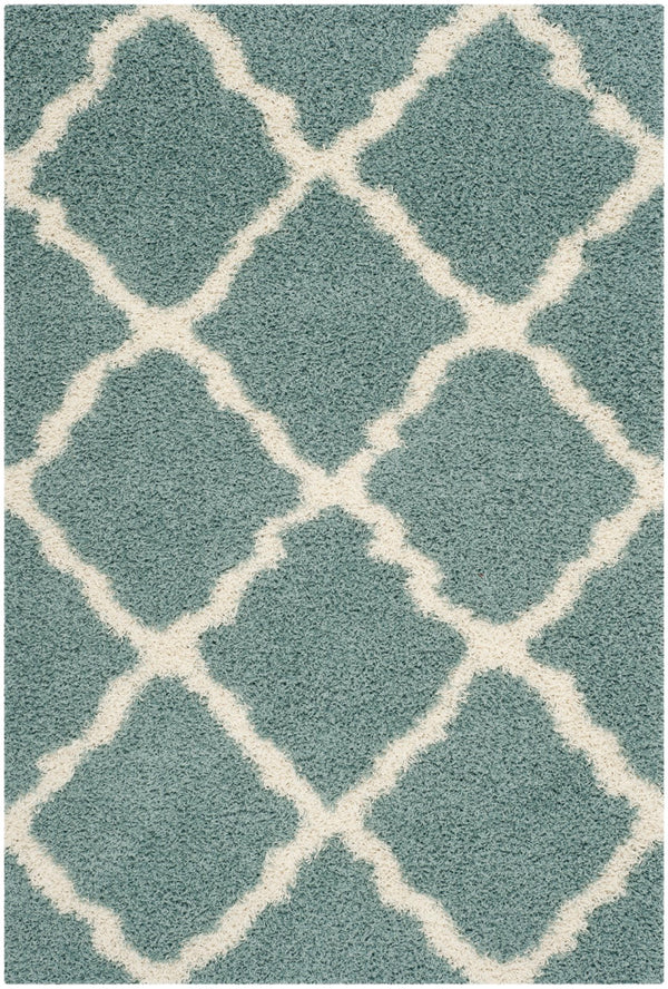 Safavieh Dallas Shag 257 Flat Weave Polypropylene Shag & Flokati Rug SGD257C-4
